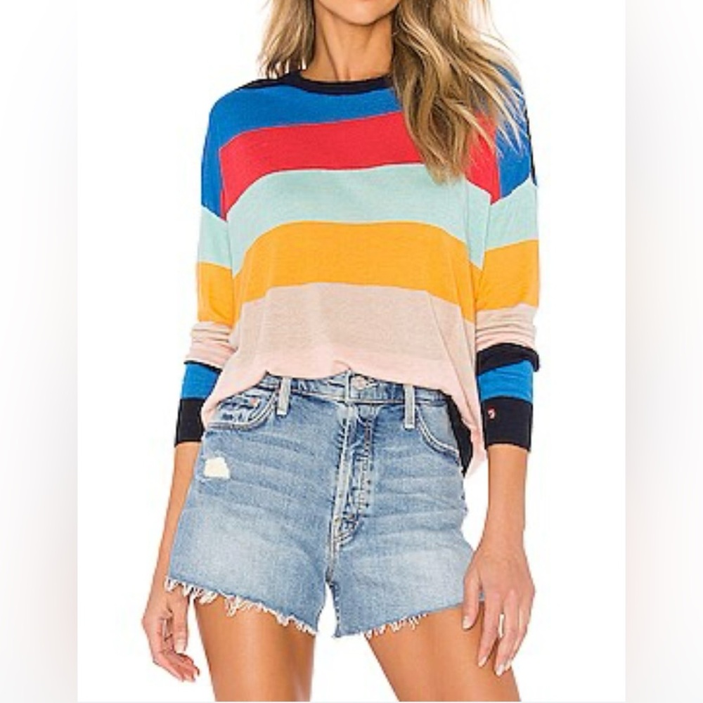 Splendid x Gray Malin Sunray Striped Sweater